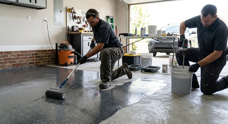 Epoxy Floor Coating Service in Woodbridge, VA