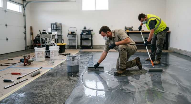 Epoxy Overlay Service in Greenville, SC